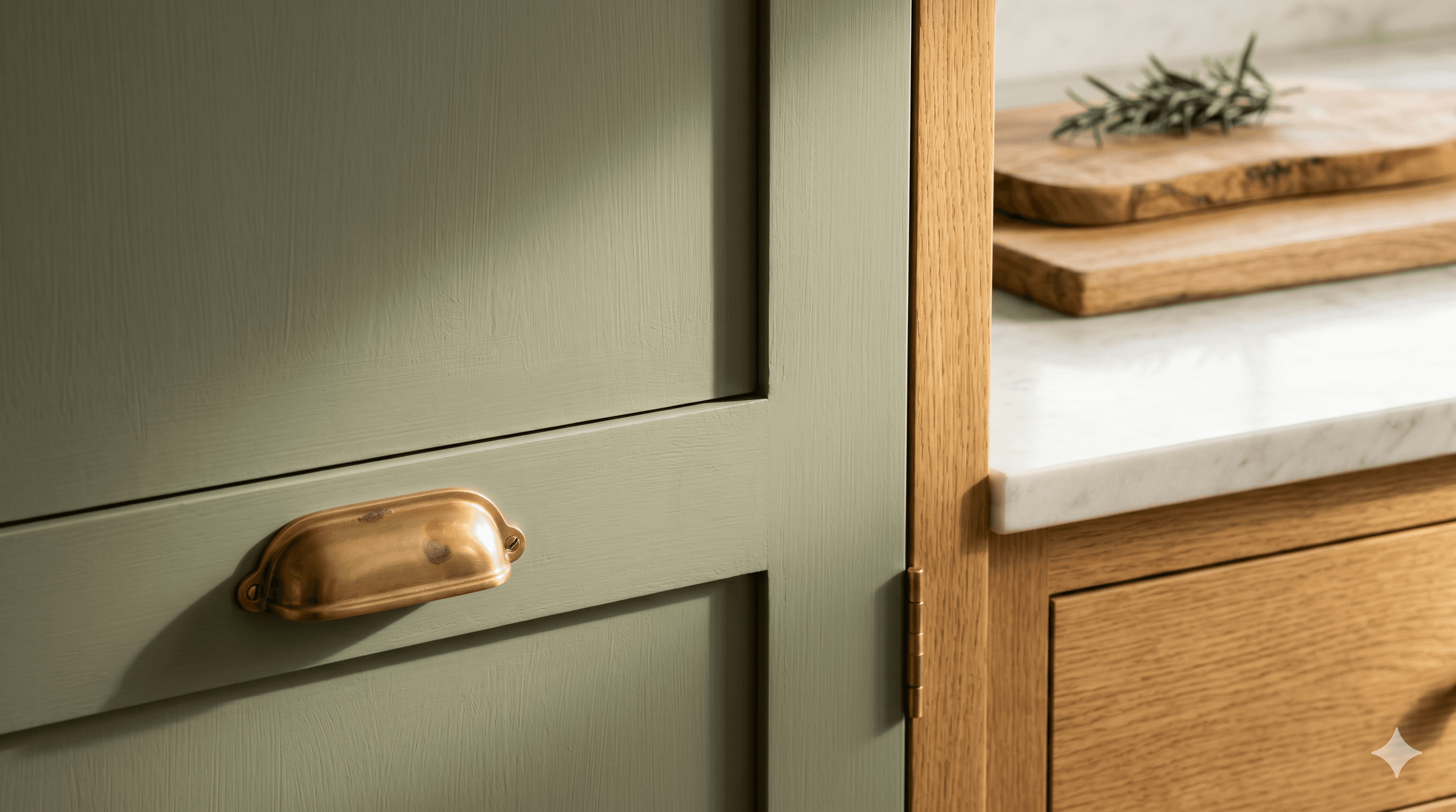 Bench-built cabinet door and drawer detail by Vitrin Cabinetry — the same construction used in custom closets